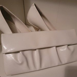Style & Co White Clutch